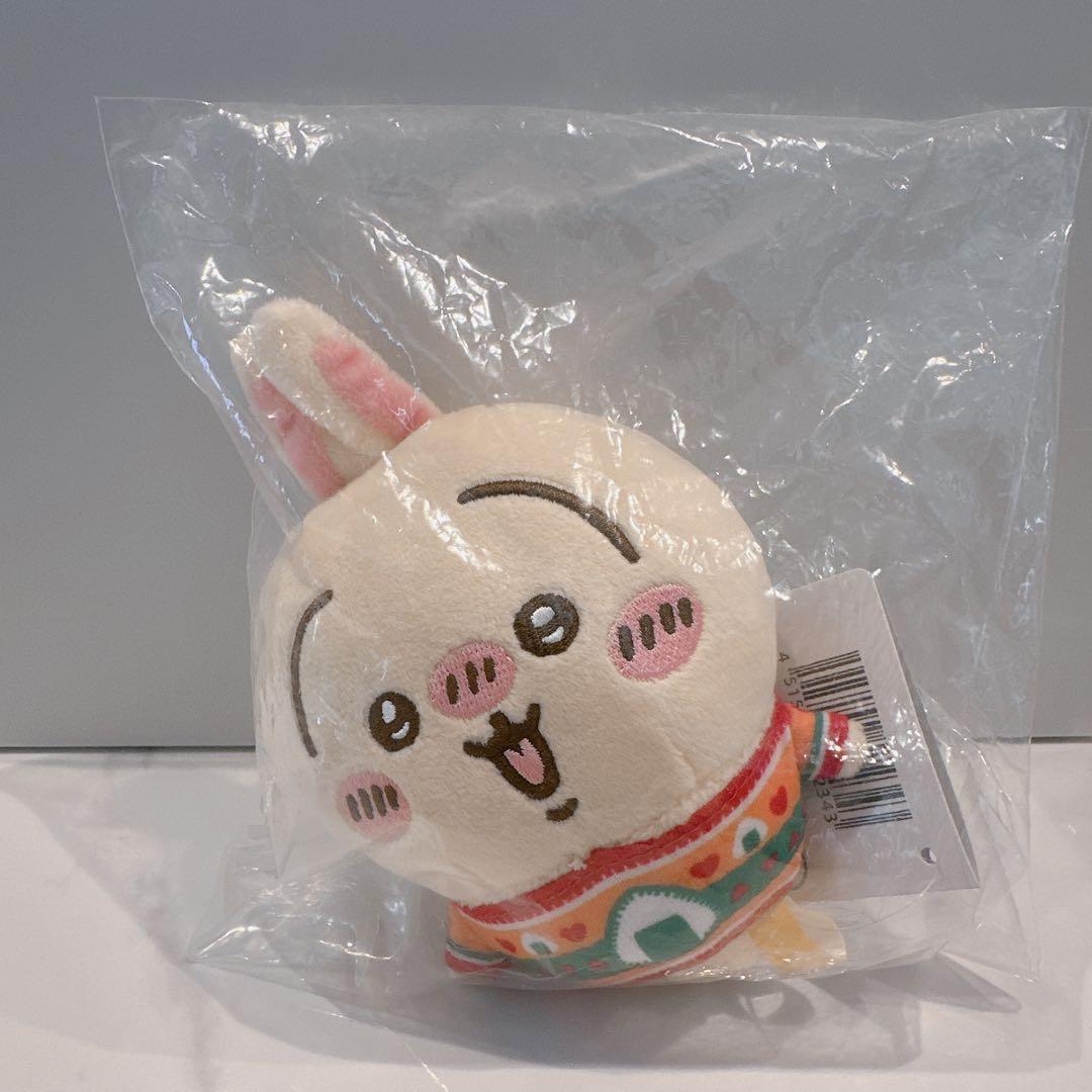ちいかわ エニマイくじ(2024年)D賞 ぬいぐるみキーホルダー うさぎ
