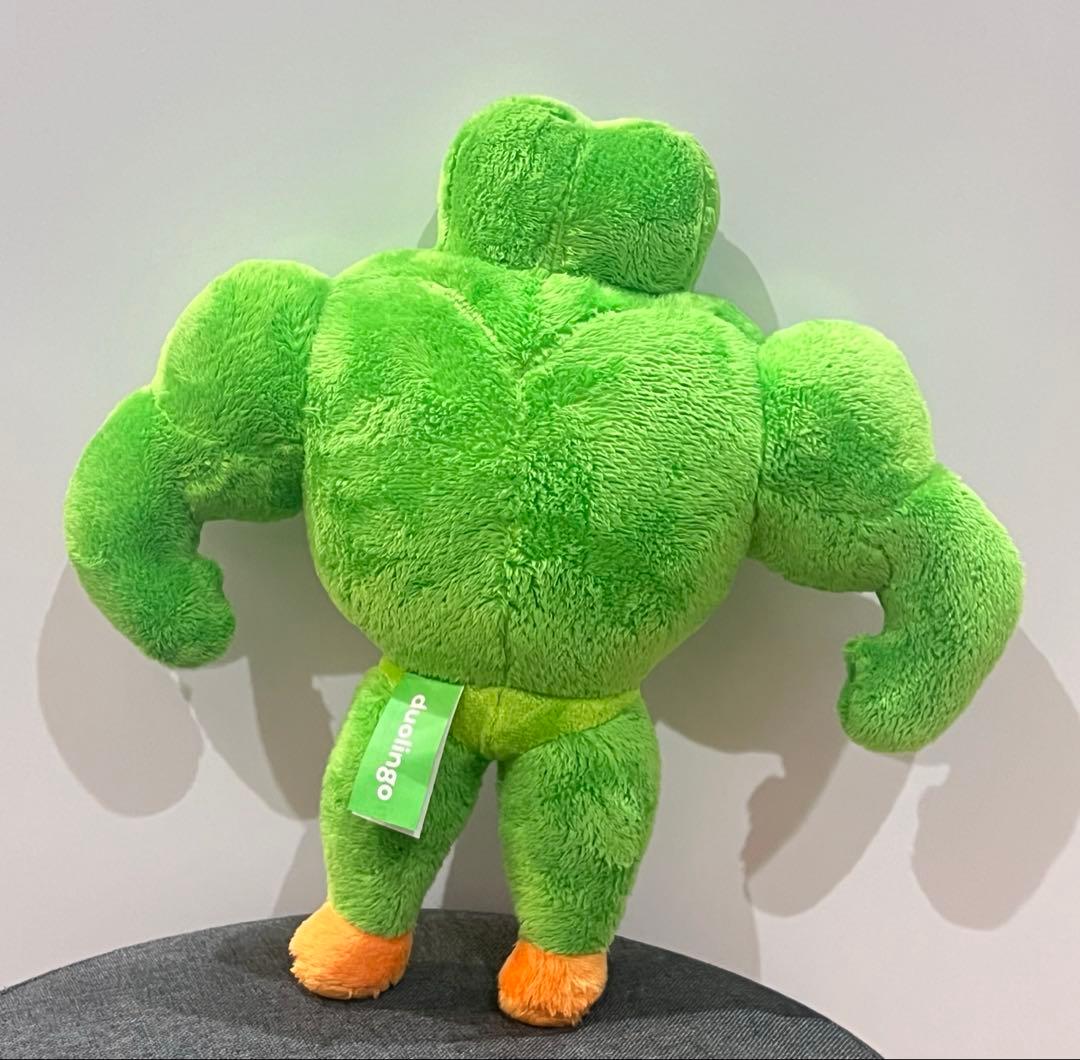 Duolingo ドュオリンゴ Buff Duo Plushie ぬいぐるみ - メルカリ