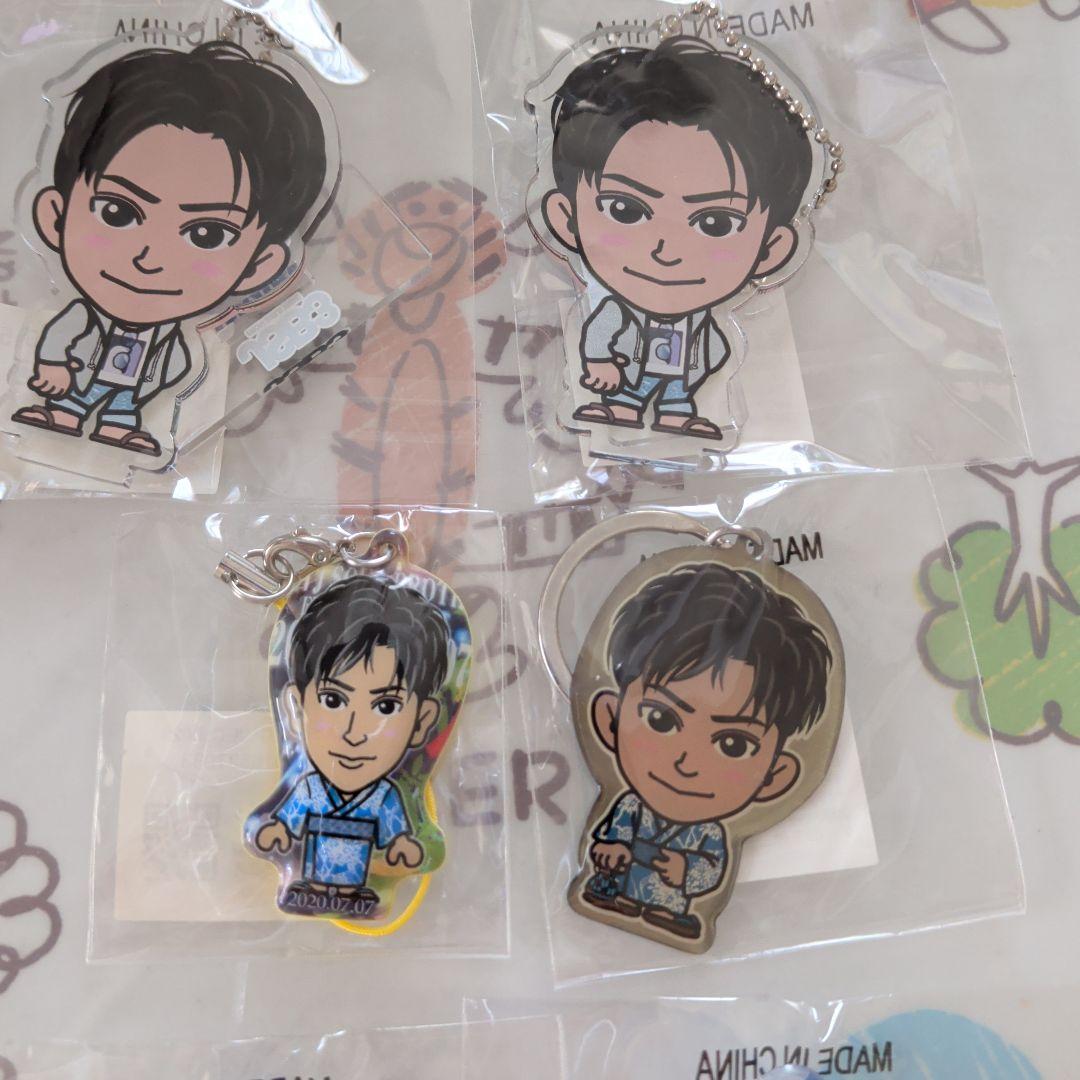 三代目 山下健二郎 七夕 クリーナー キーホルダーセット - メルカリ