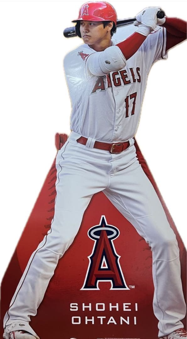 【新品】大谷翔平　MLB公認　等身大パネル　エンゼルス Fathead 】 ロサンゼルス・エンゼルス 大谷翔平 2022 - 等身大