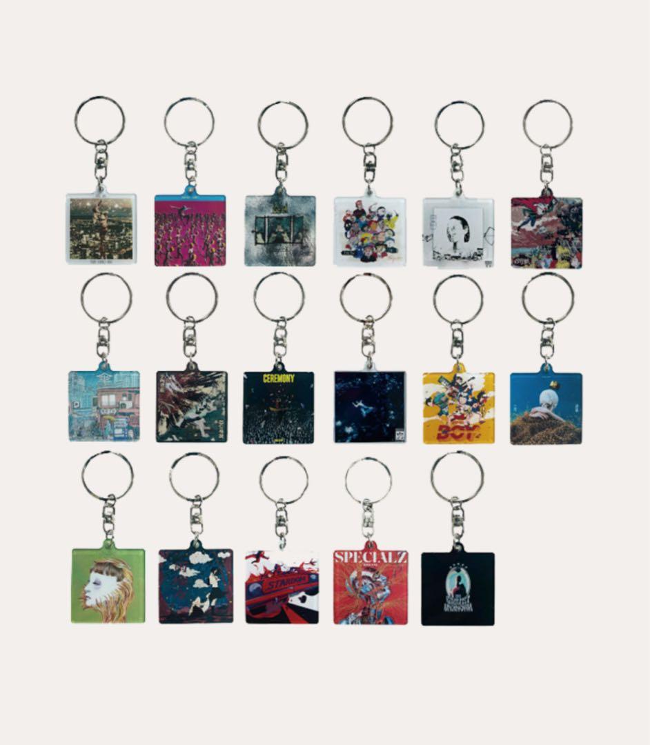 king gnu アクリルキーチェーン CDジャケット 全17種