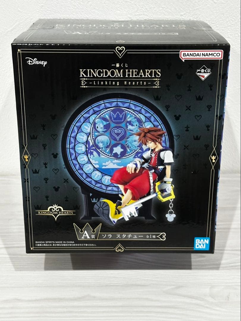 新品未開封.キングダムハーツ.スタチュー ソラバンダイ.一番くじA賞
