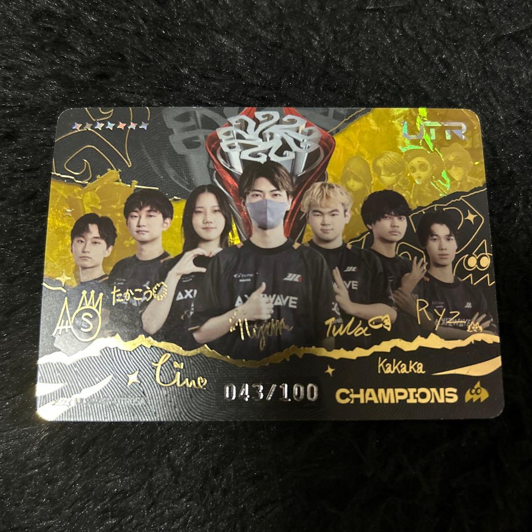 C-CHAMPIONS トレーディングカード 043/100