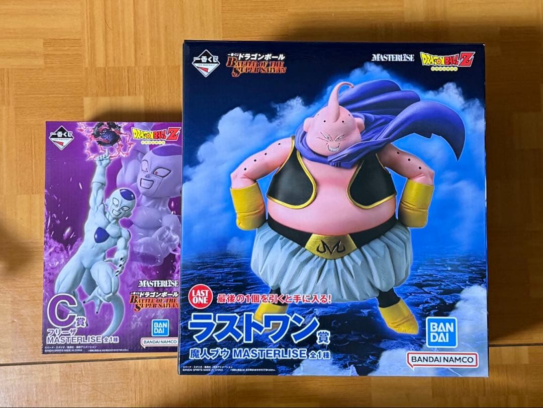 一番くじ　ドラゴンボール ラストワン賞　魔神ブウ　C賞　フリーザセット。