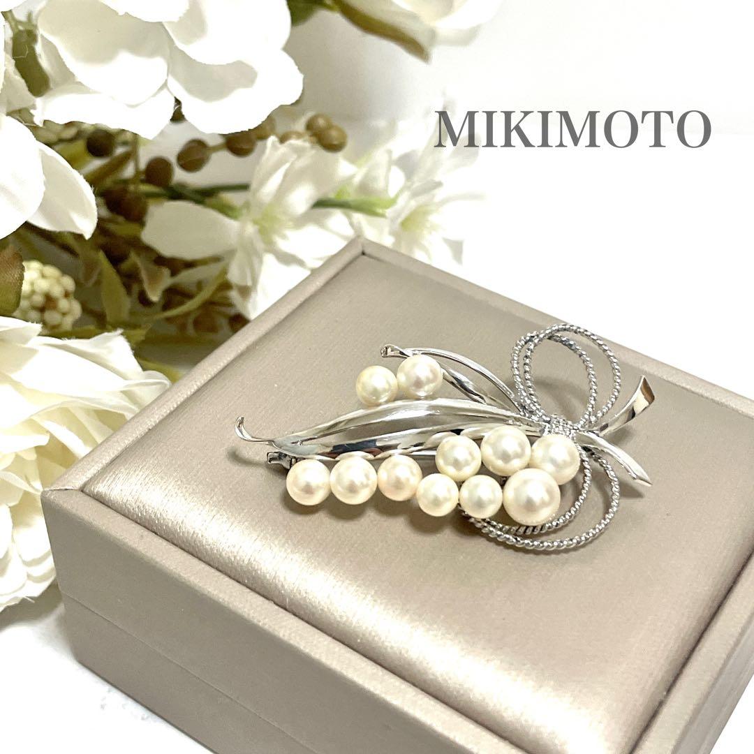 超希少✨皇室御用達 ミキモト アコヤ真珠 パール ブローチ コサージュ ブーケ