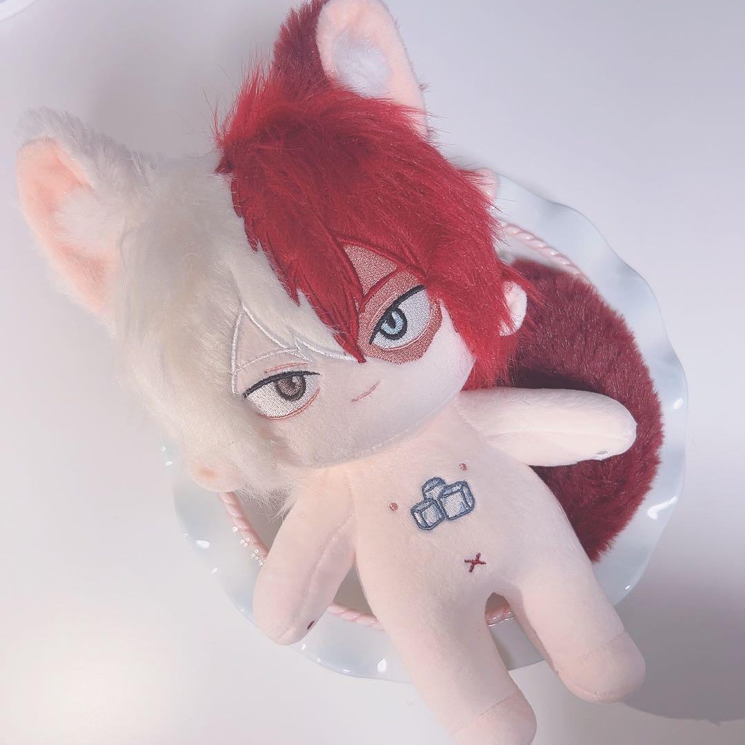 赤白髪青黒目》激レア可愛い着せ替えぬいぐるみ《20cmぬいぐるみ