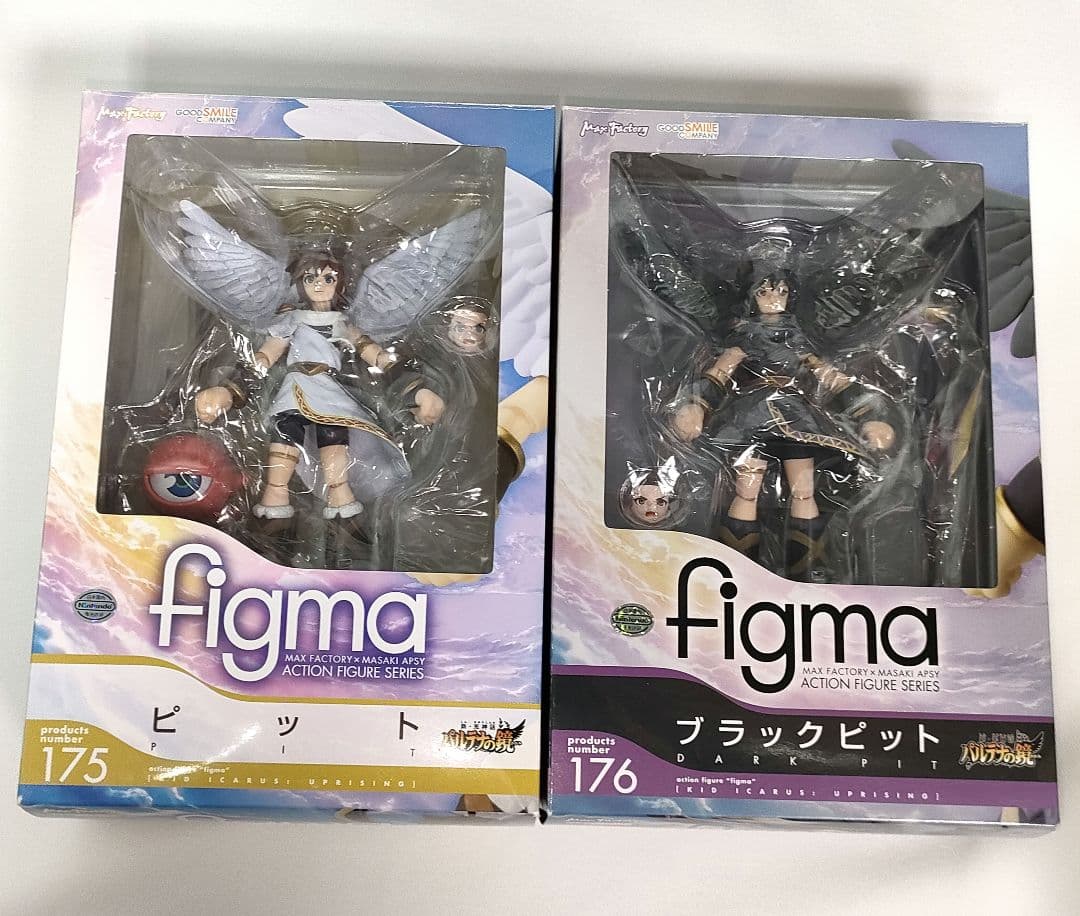 【匿名配送】figma ピット ブラックピット セット パルテナの鏡 中古品