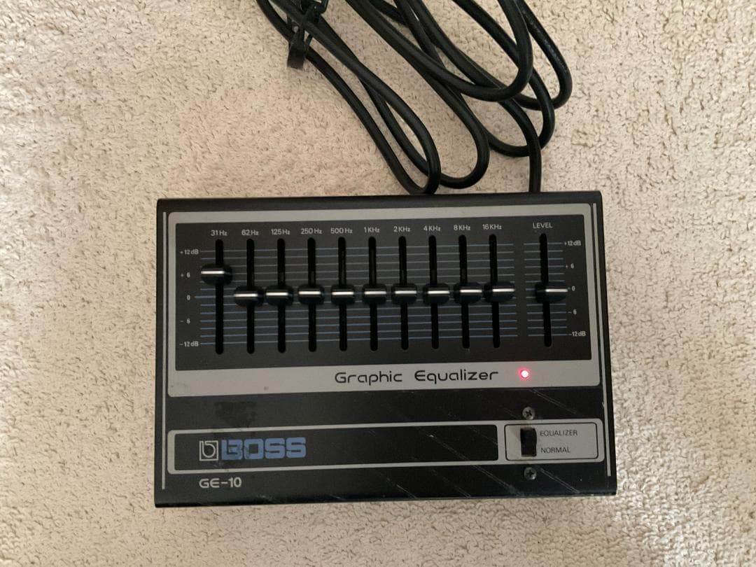 BOSS GE-10 グラフィックイコライザー（箱付き）