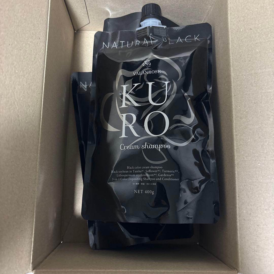 カラーリング・白髪染め PALANROSH KURO Cream shampoo 400g