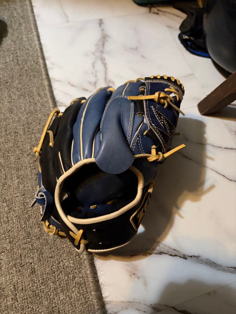 最終値下げ！プロステイタス　2022年限定　型押しレザー　軟式投手用　ZETT