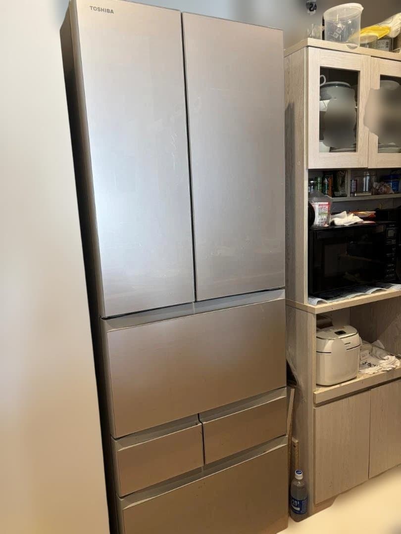 東芝TOSHIBA GR-V460FH460L 冷蔵庫24年購入保証2029.2