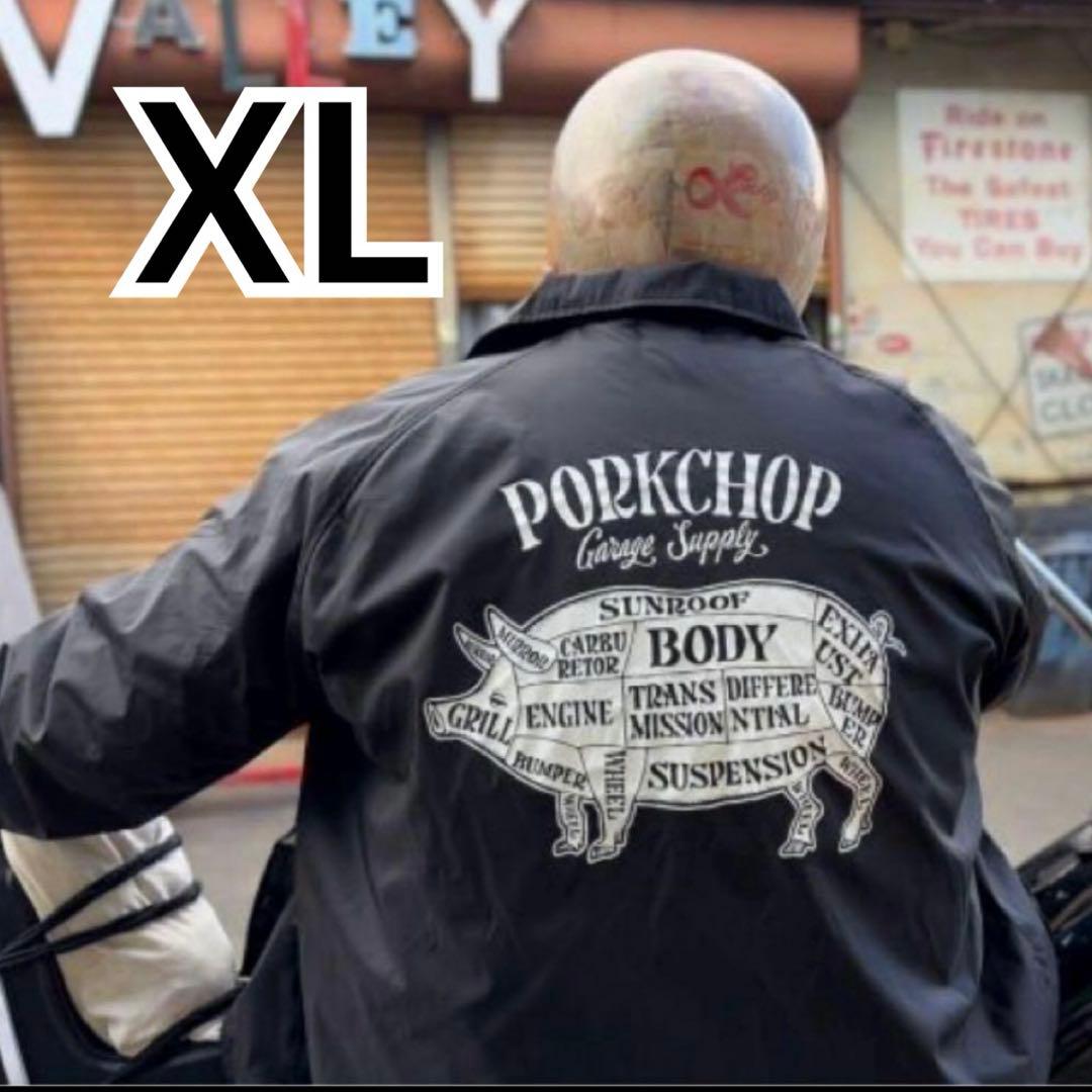 ポークチョップ　ボアコーチジャケット　チャレンジャー　マシス　ラッツ　XLサイズ