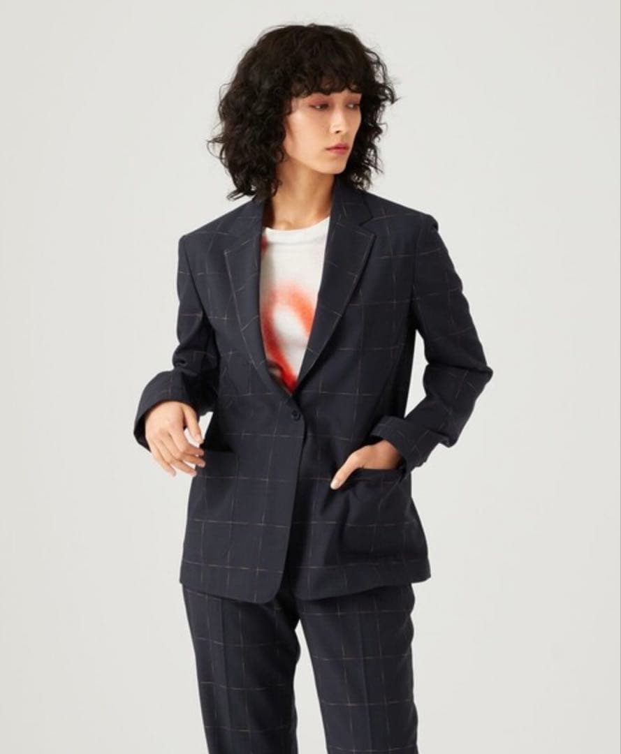 【bunsan】カスリライトウェイト　スーツ　Paul Smith