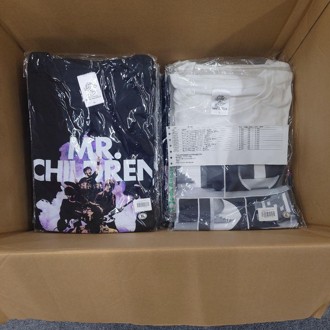 Mr.Children Tシャツ L ブラック Mr.Children Photo Tシャツ グレーブラック - Mr.Children 会場受取