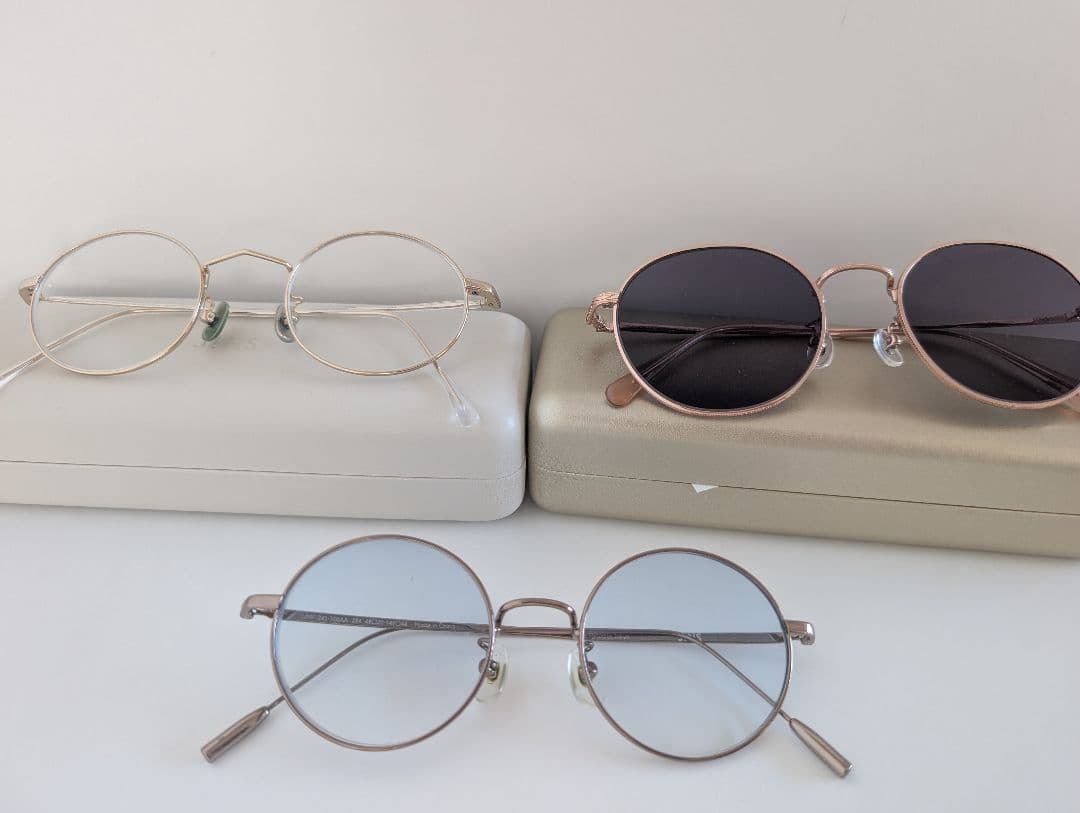 JINS　メガネ　度入り　サングラス　フレーム