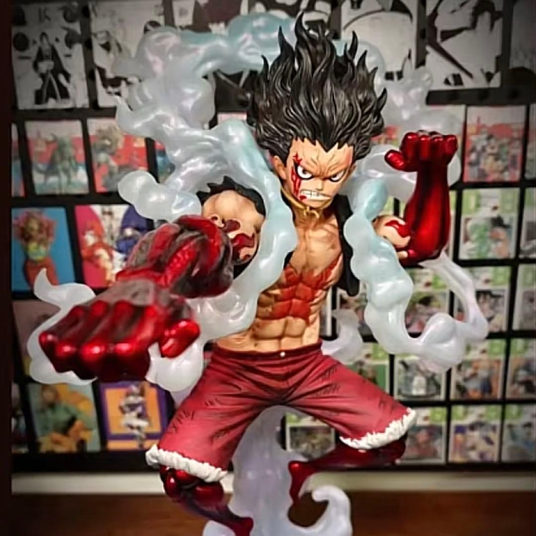 ONE PIECE ワンピース ガレージキット　ルフィ スネイクマン　ギア4。