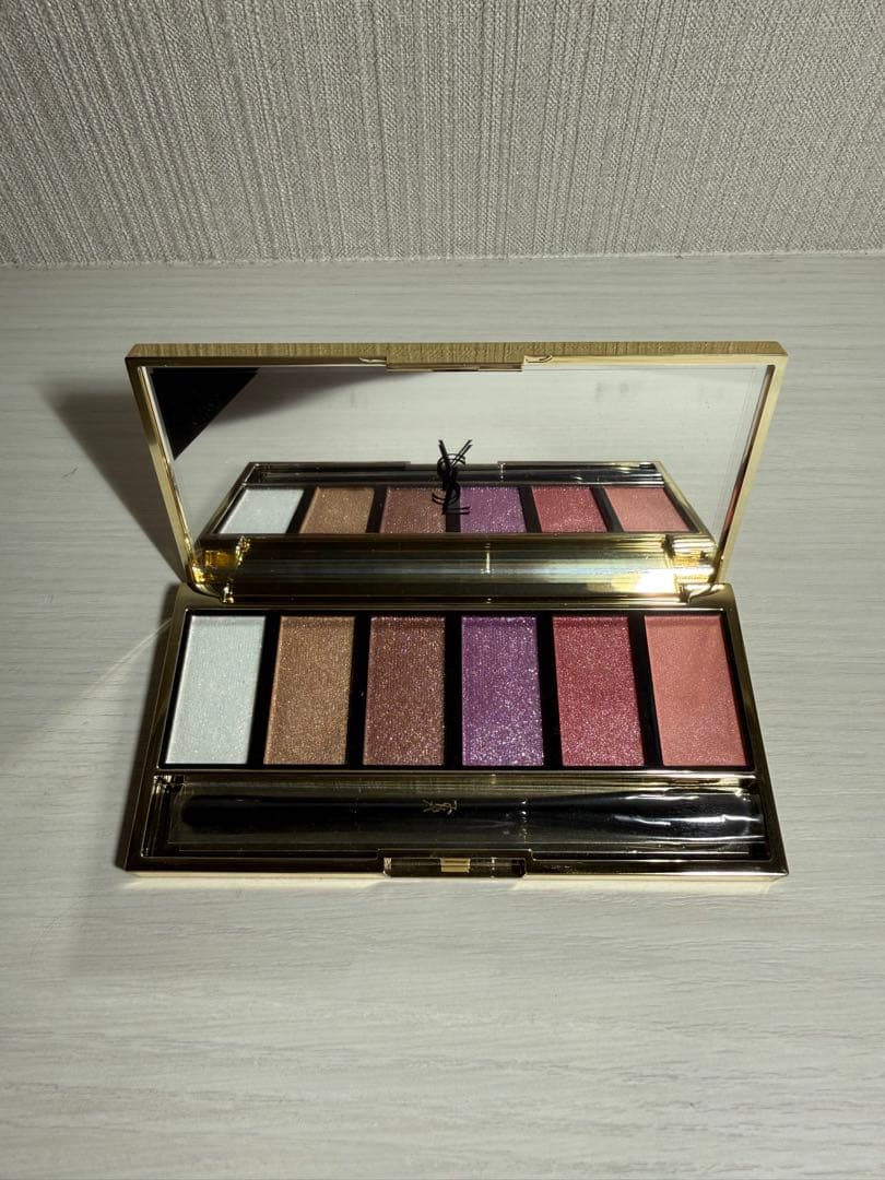 YSL メイクパレット シマー ラッシュ 試してみた】メイクパレット シマー ラッシュ YVES SAINT LAURENT