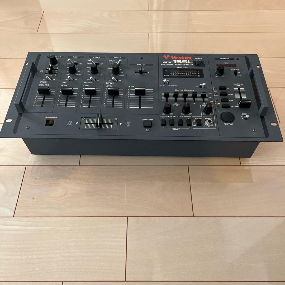 Vestax PMC-15SL DJミキサー　90年代オールドVestax