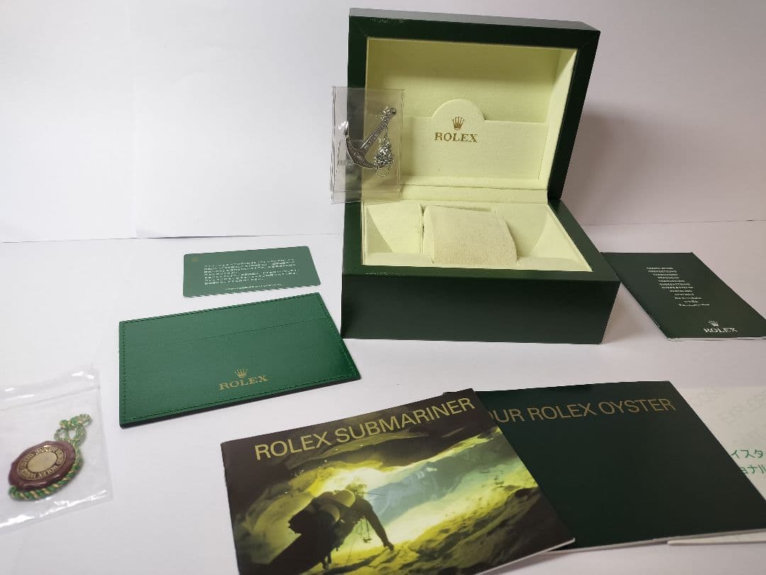 ROLEX SUBMARINER 16610箱と付属品アンカー付きセット Buy Watch Rolex Submariner Date ref. 16610T - Oyster bracelet Full