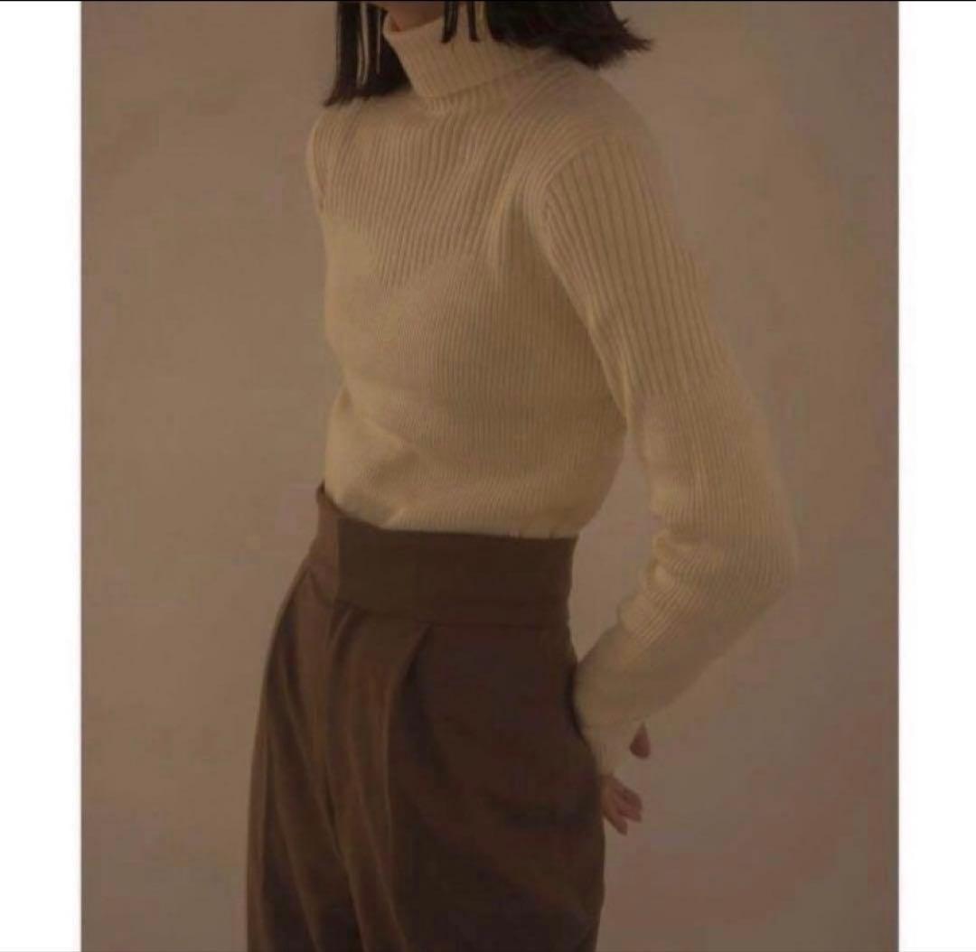 eaphi】RANDOM RIB TURTLENECK KNIT - メルカリ