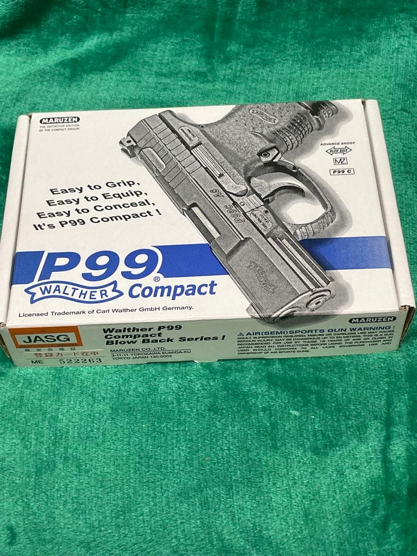 Walther P99 Compact モデルガン