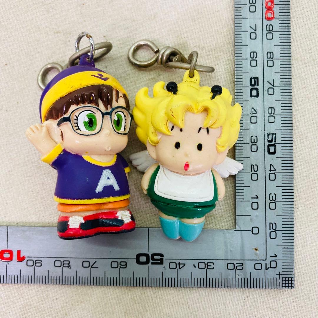Dr.スランプアラレちゃん ガっちゃん キーホルダー ストラップ 2体