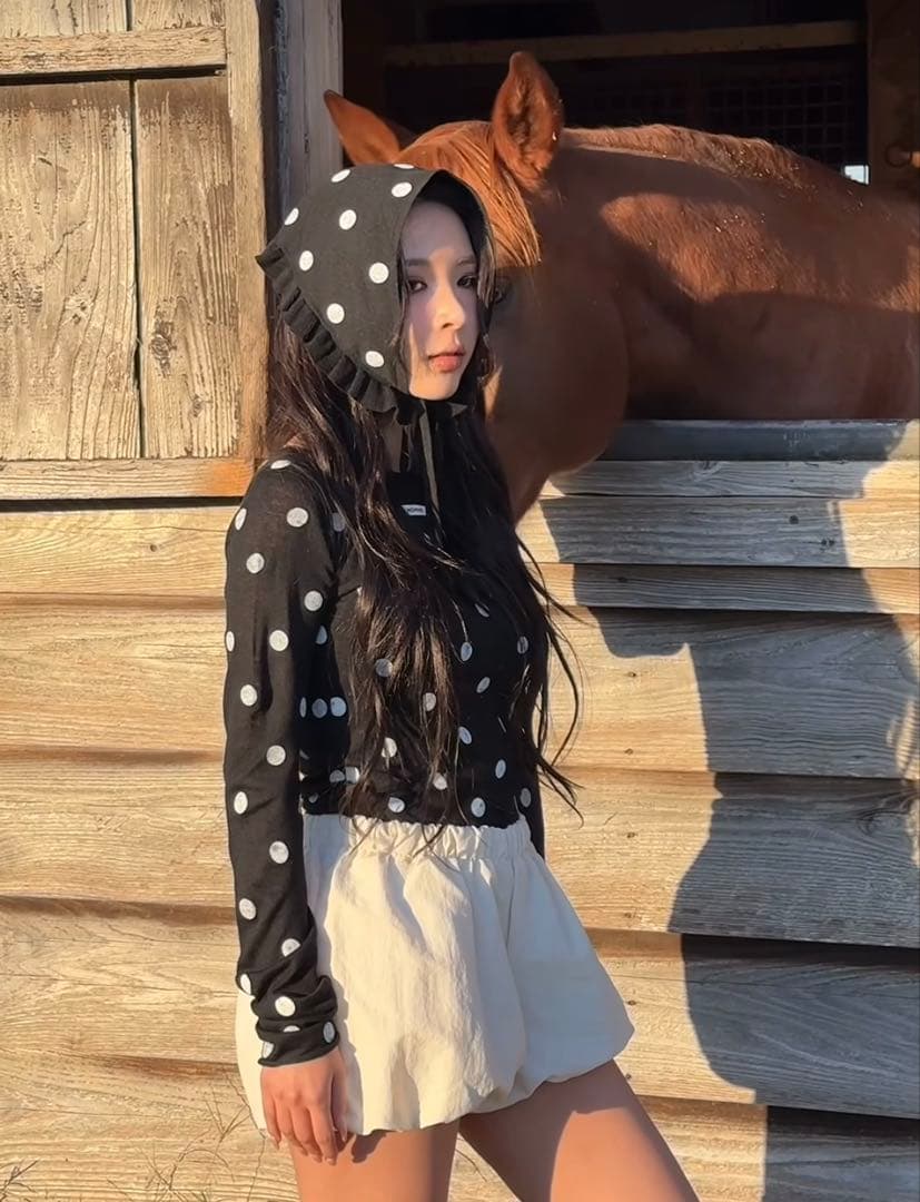 SLY スライ ミチ MICHIXSLY DOTS KNIT トップス - メルカリ