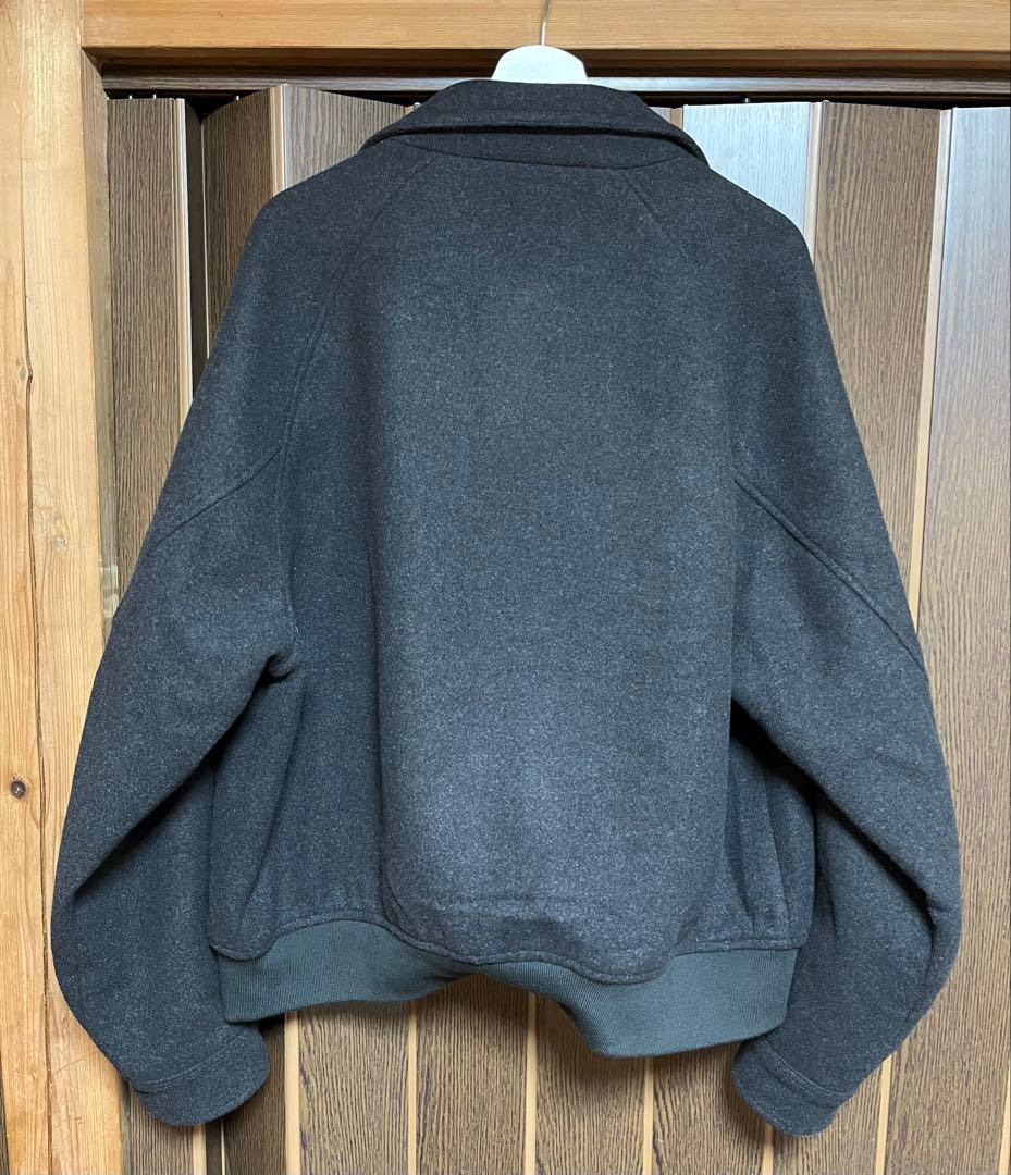 CLEL Wool Blend ウールブレンド テックメルトン2wayブルゾン - メルカリ