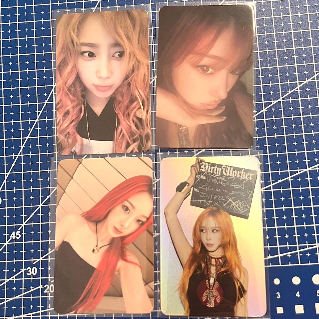 aespa ジゼル トレカ4枚セット - メルカリ