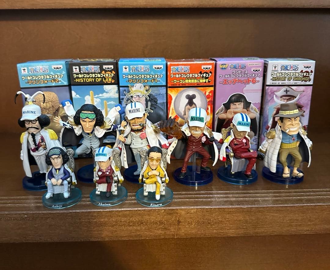 ワンピース　ワーコレ　ワールドコレクタブル　マリンフォード　まとめ売り