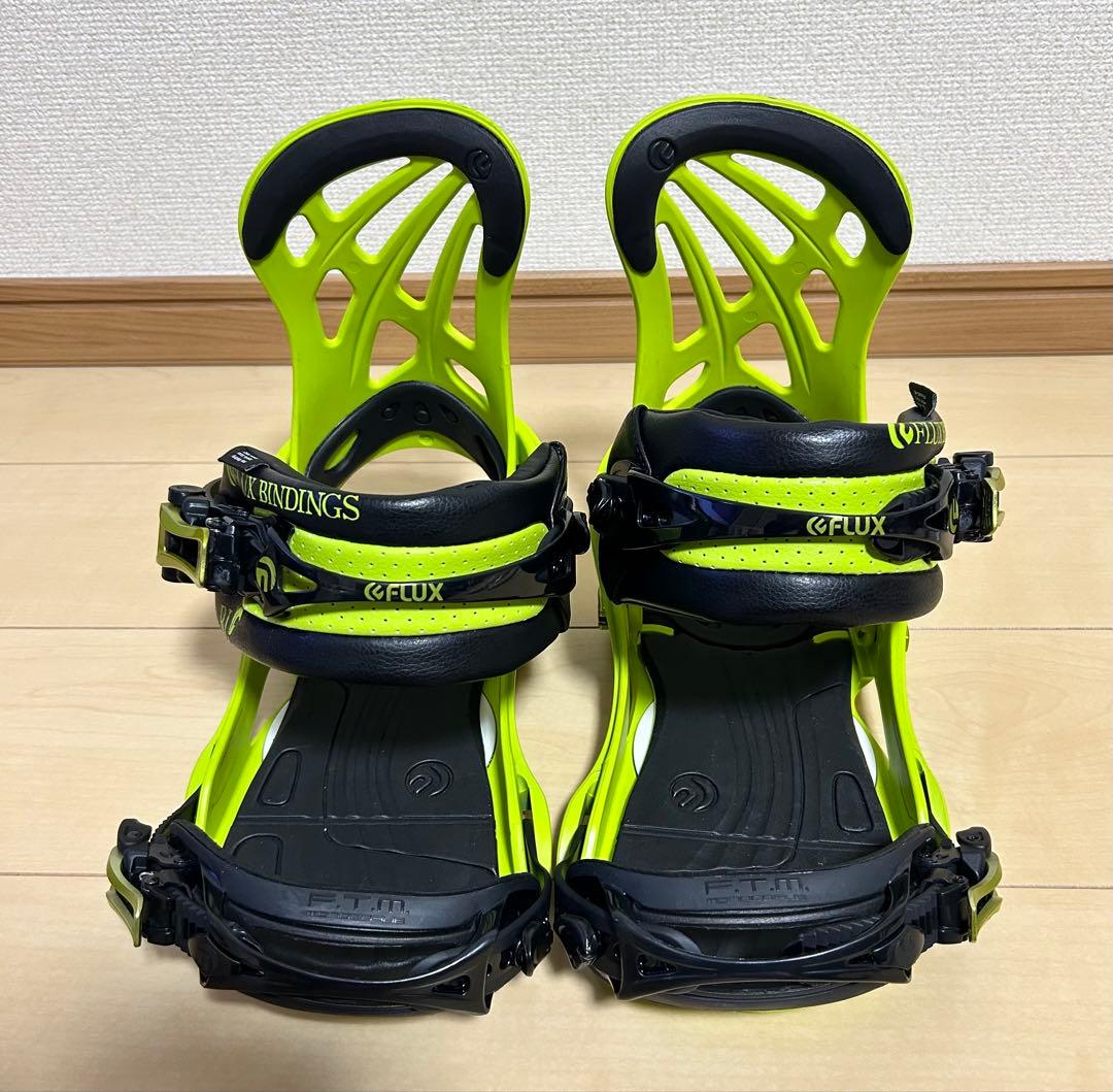 FLUX RL スノーボード ビンディング Mライムグリーン