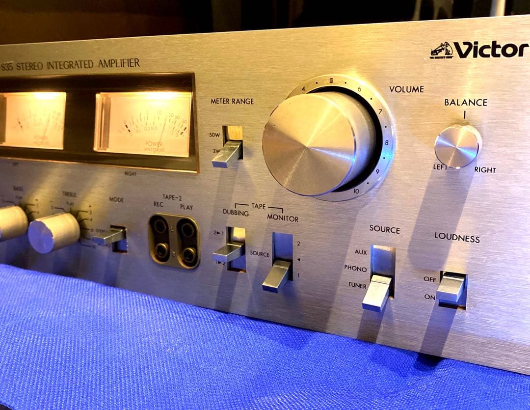 Victor プリメインアンプ JA-S35 ビクター パワーメーター - メルカリ