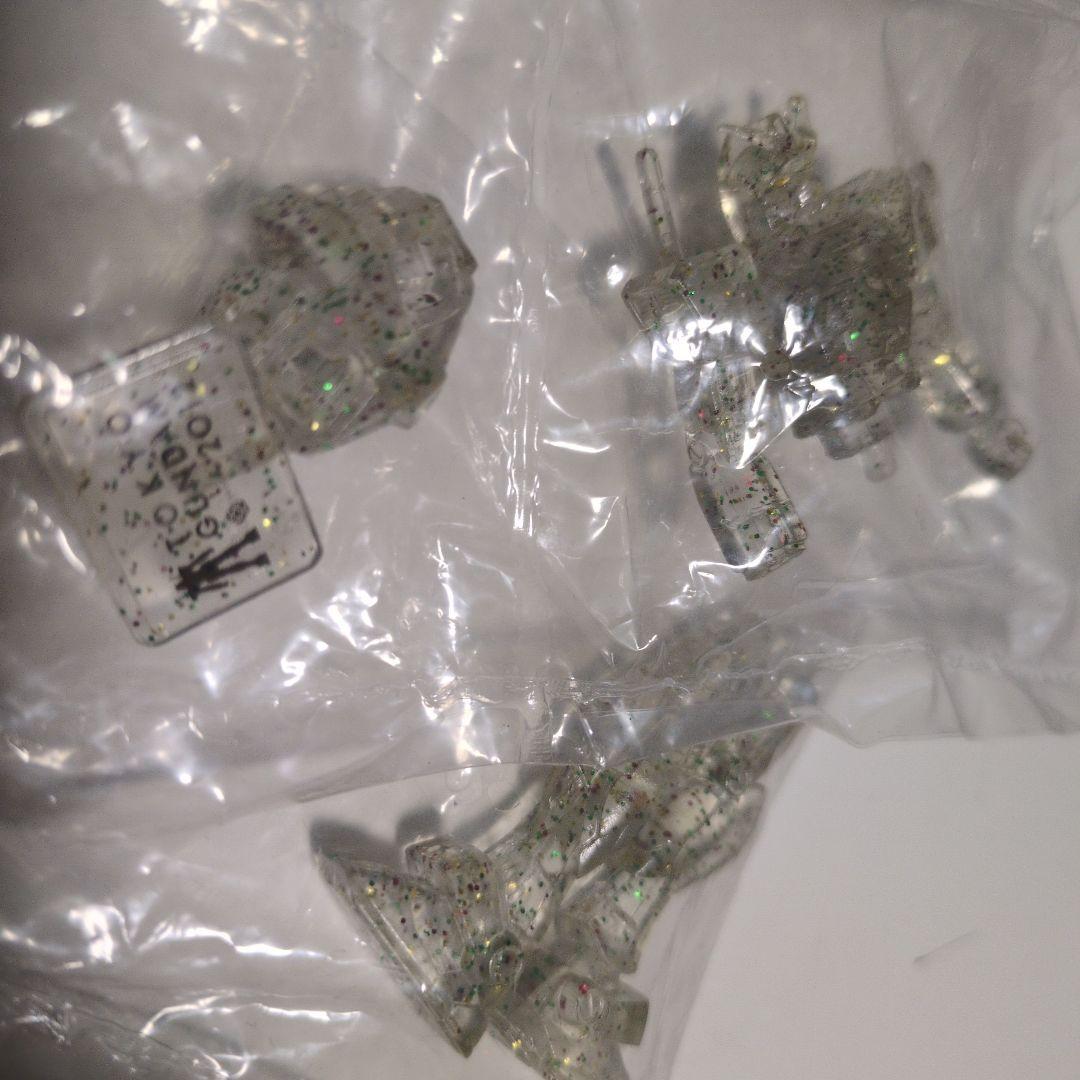 ガンダム GUNDAM 2012 激レア 消しゴム フィギュア ラメ クリア - メルカリ