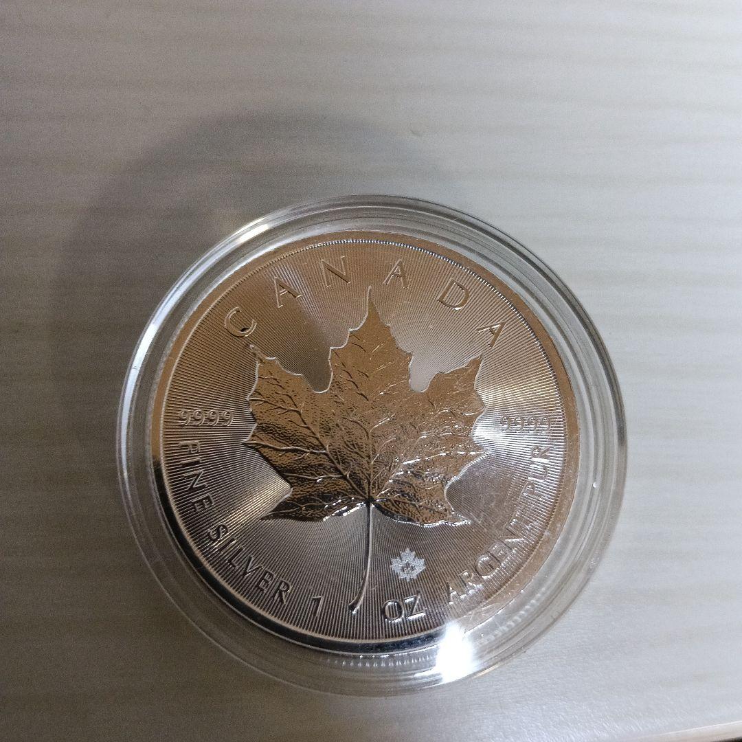 メープル銀貨1オンス　純銀 メイプル銀貨 1オンス 2025年製 純銀 コイン シルバー メープル 金銀の