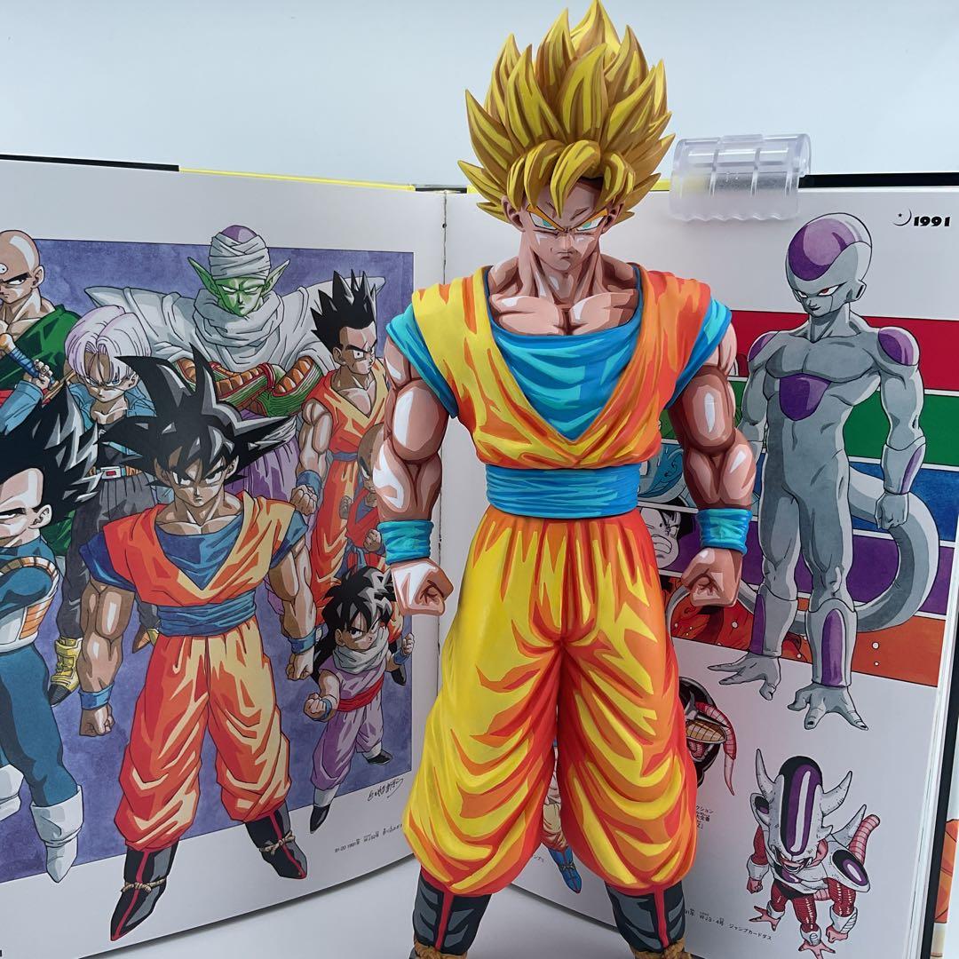 ドラゴンボール リペイント 孫悟空 スーパーサイヤ人2 フィギュア 二