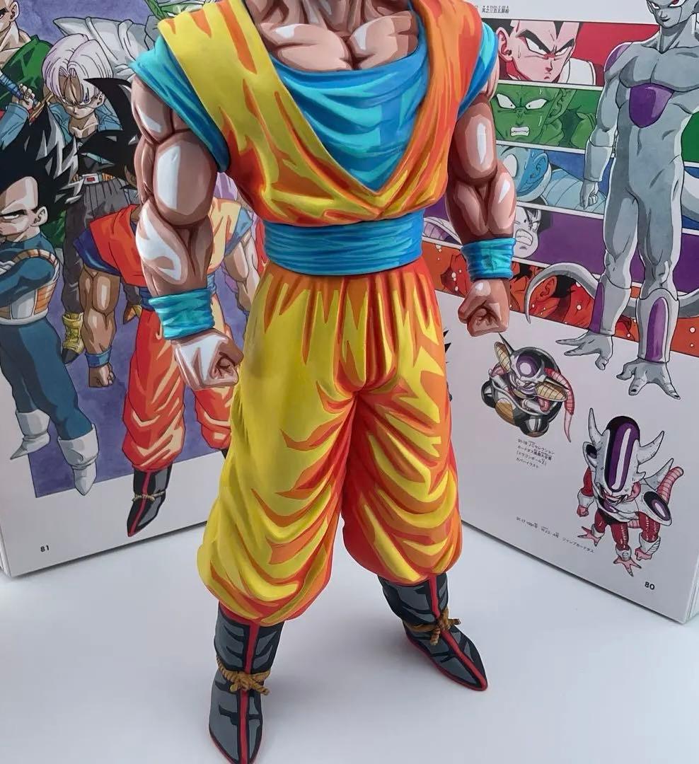 ドラゴンボール リペイント 孫悟空 スーパーサイヤ人2 フィギュア 二