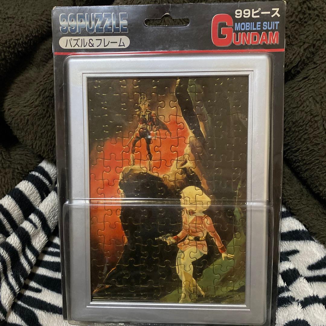 ☆レアデッドストック品　シャア＆セイラジグゾーパズル　ジャブローにて　ガンダム