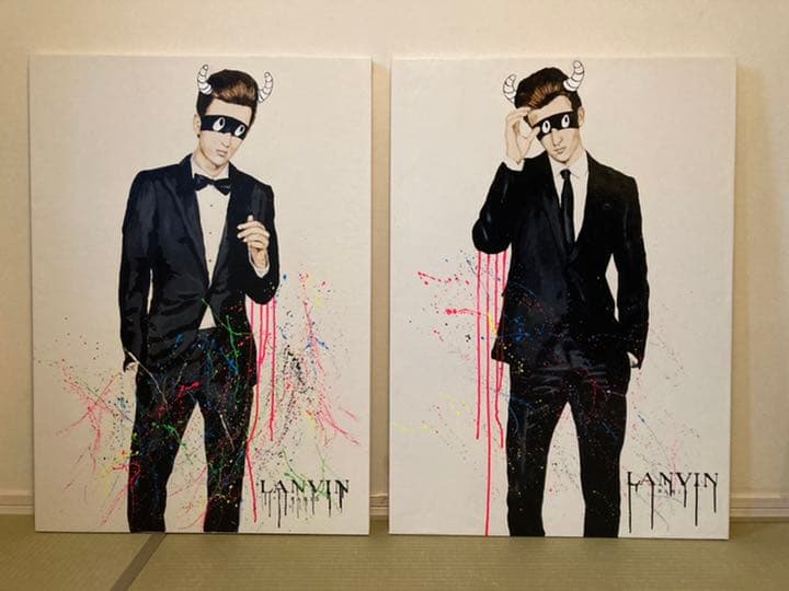 Buggy アート イラストレーターのbuggyが新作個展を開催、顔の一部をメッキで覆った