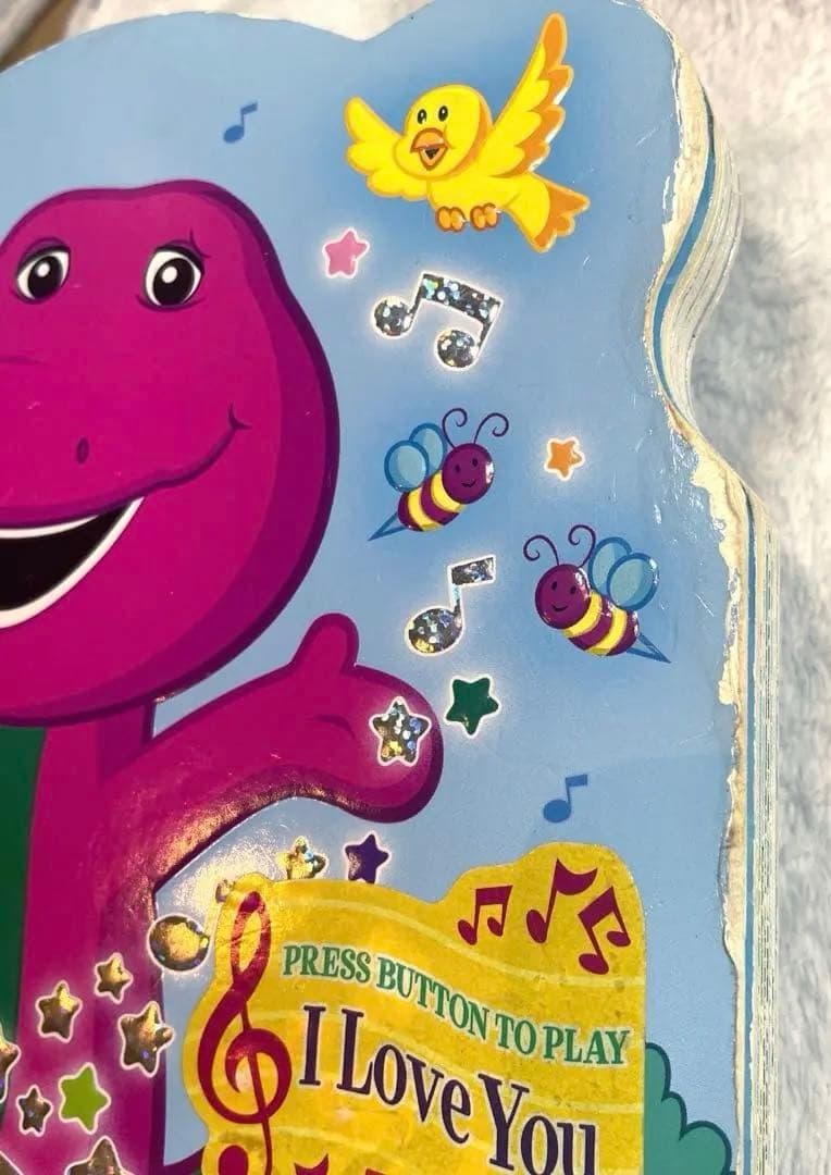 Barney 音楽が流れるむらさきの恐竜