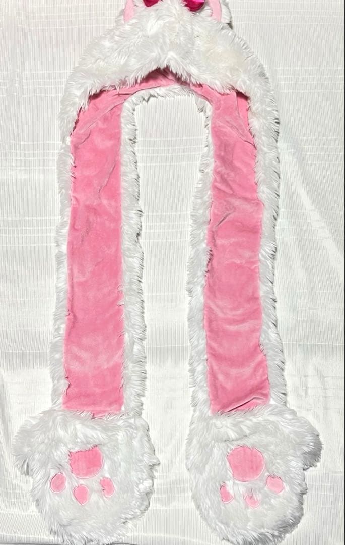 ディズニー 正規品 マリー マフラーキャップ - メルカリ