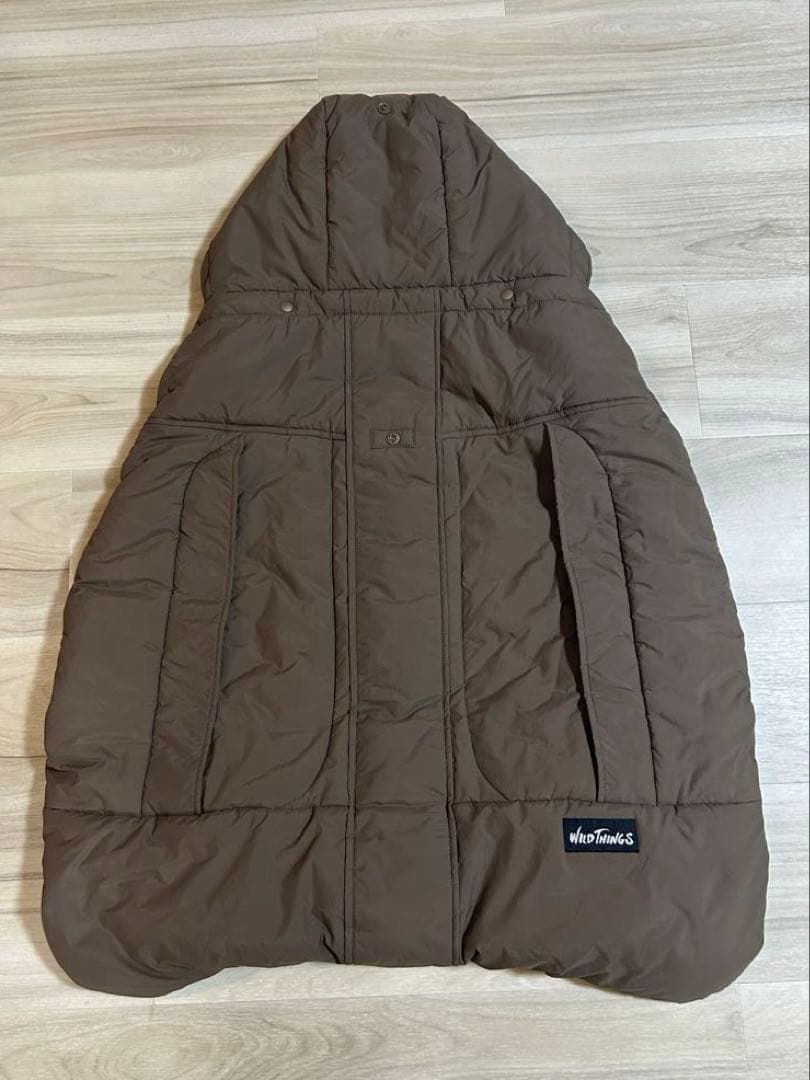 WILDTHINGS × babyhopper モンスターパーカー 防寒ケープ BabyHopper 防寒ケープ モンスターパーカー 2025 WILD THINGS