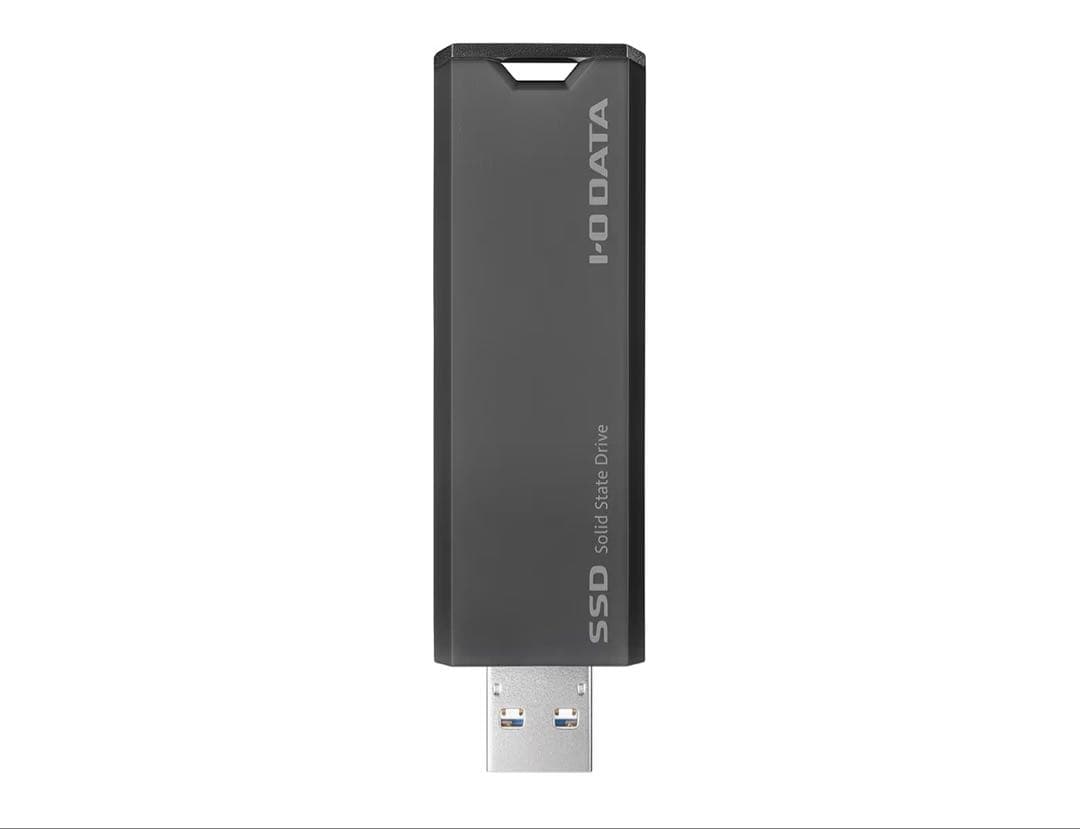 IODATA SSPS-US1GR USB 3.2 Gen2外付けSSD 1TB