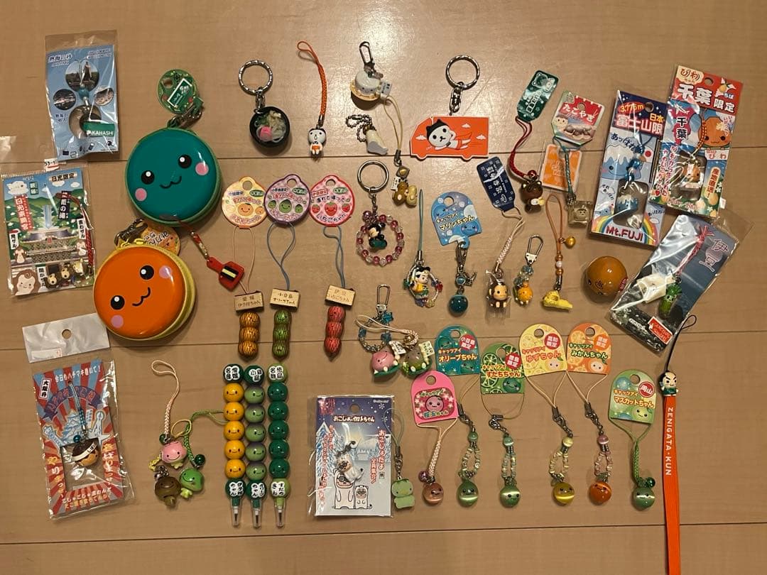 ご当地キーフォルダー　グッズ　平成レトロ