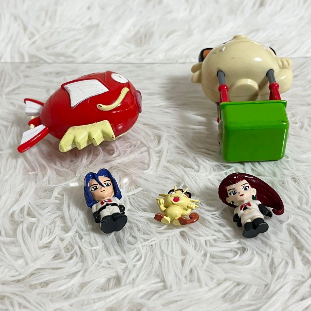 ちびポケハウス ロケット団 のりものセット ムサシ コジロウ ニャース