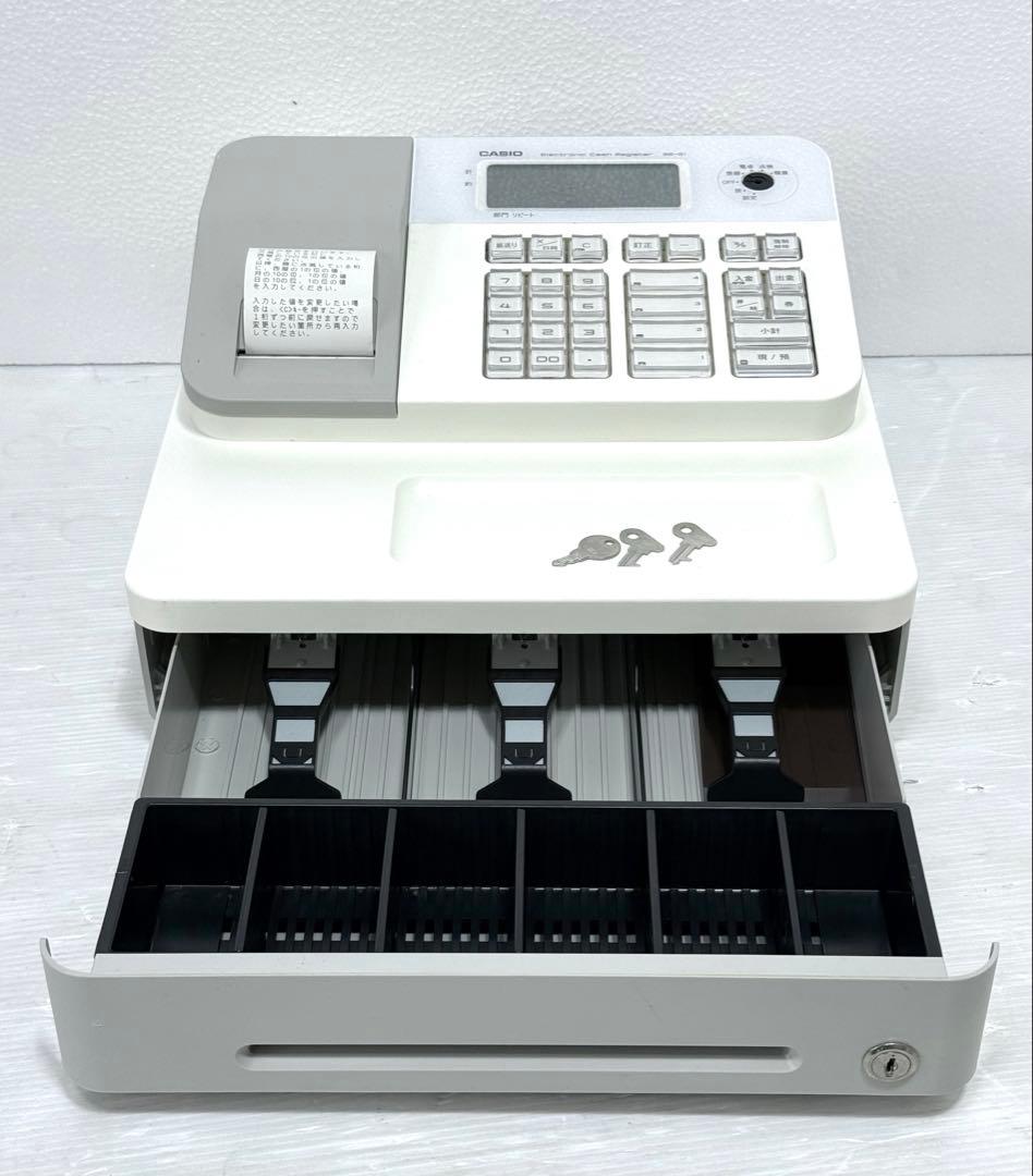 美品 初期化済み♪ CASIO カシオ レジスタ SE-G1