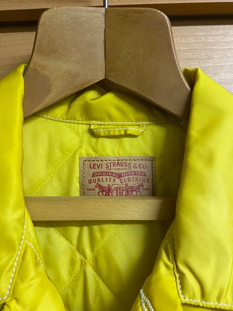 SUPREME シュプリーム × Levis リーバイス イエロー L - メルカリ