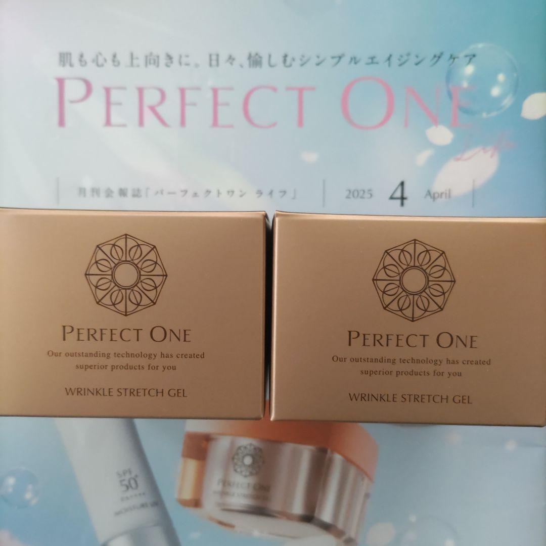 新日本製薬 パーフェクトワン 薬用リンクルストレッチジェル 50g 2個