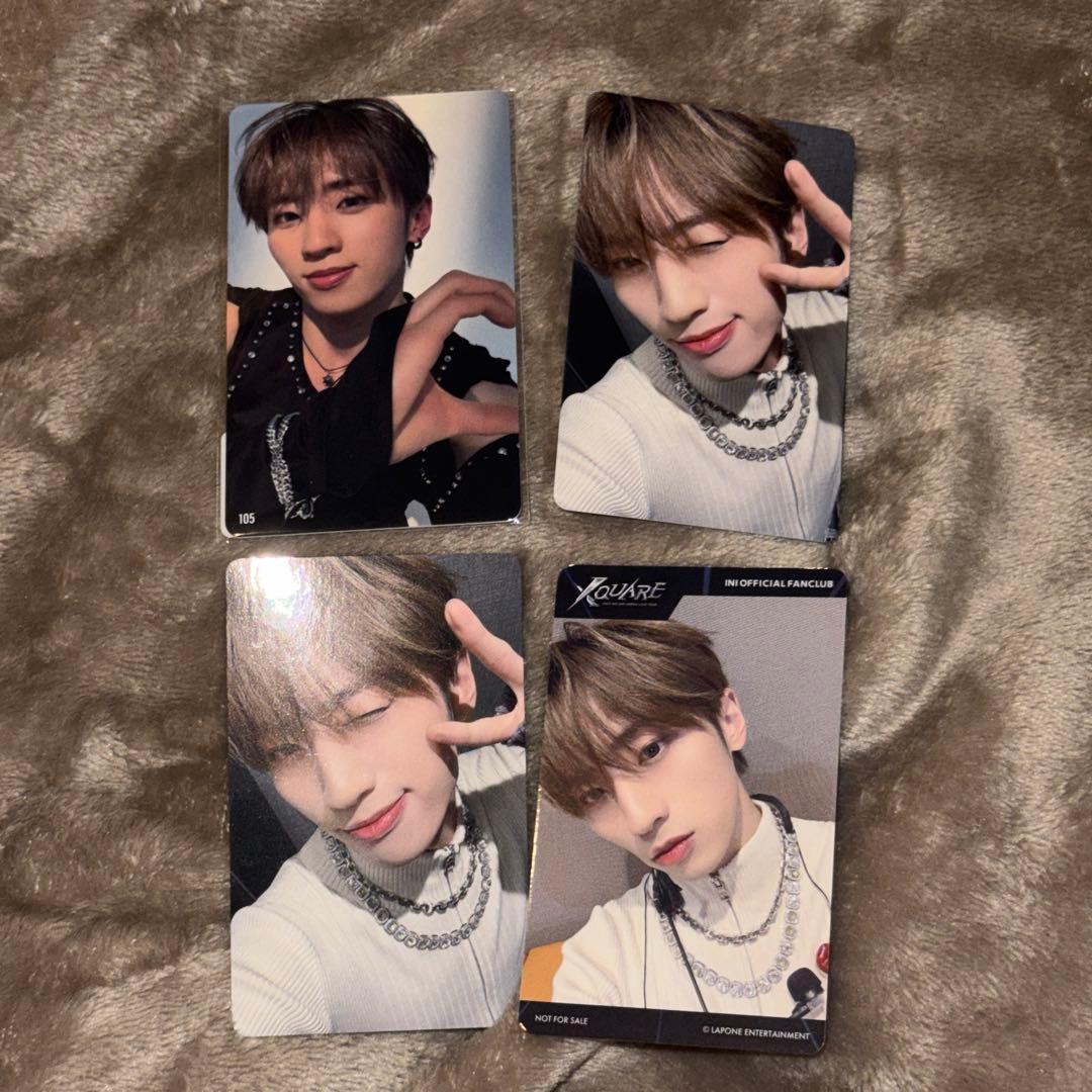 INI 許豊凡 XQUARE トレカ 4枚 セット - メルカリ