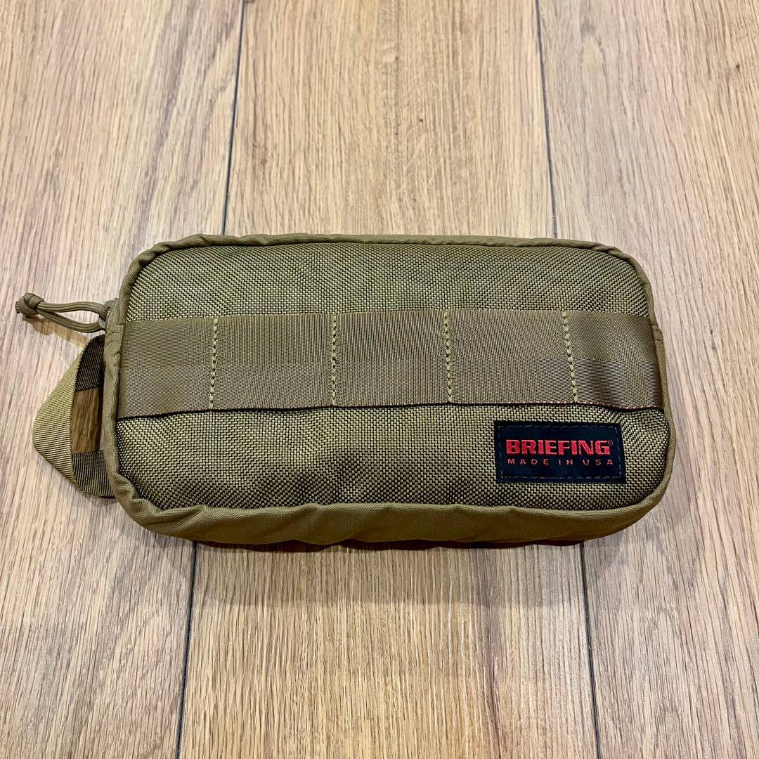 【極美品・廃盤】ブリーフィング ONE ZIP POUCH アメリカ製 ポーチ