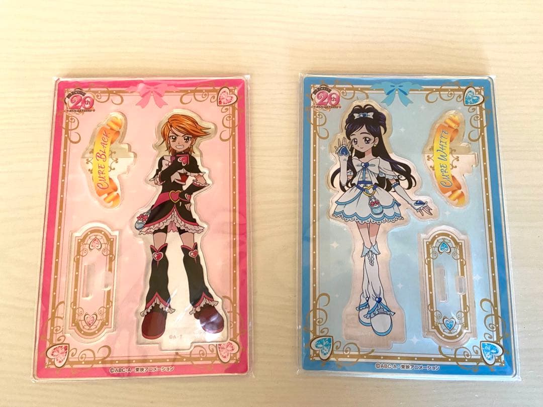 ふたりはプリキュア キュアブラックキュアホワイト アクスタ2体セット